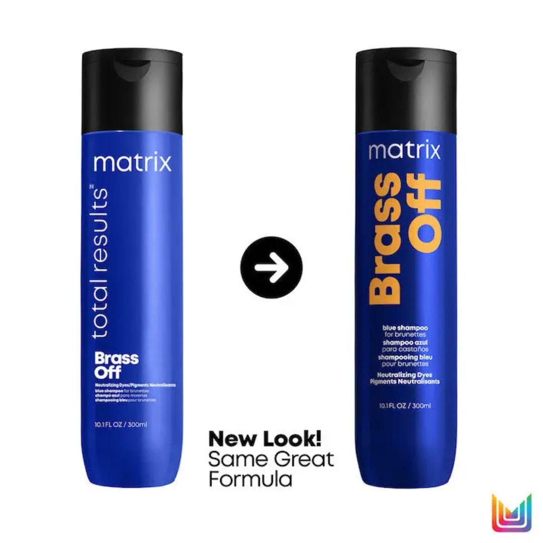 Matrix Total Results Brass Off Shampoo 300mL - Elluca