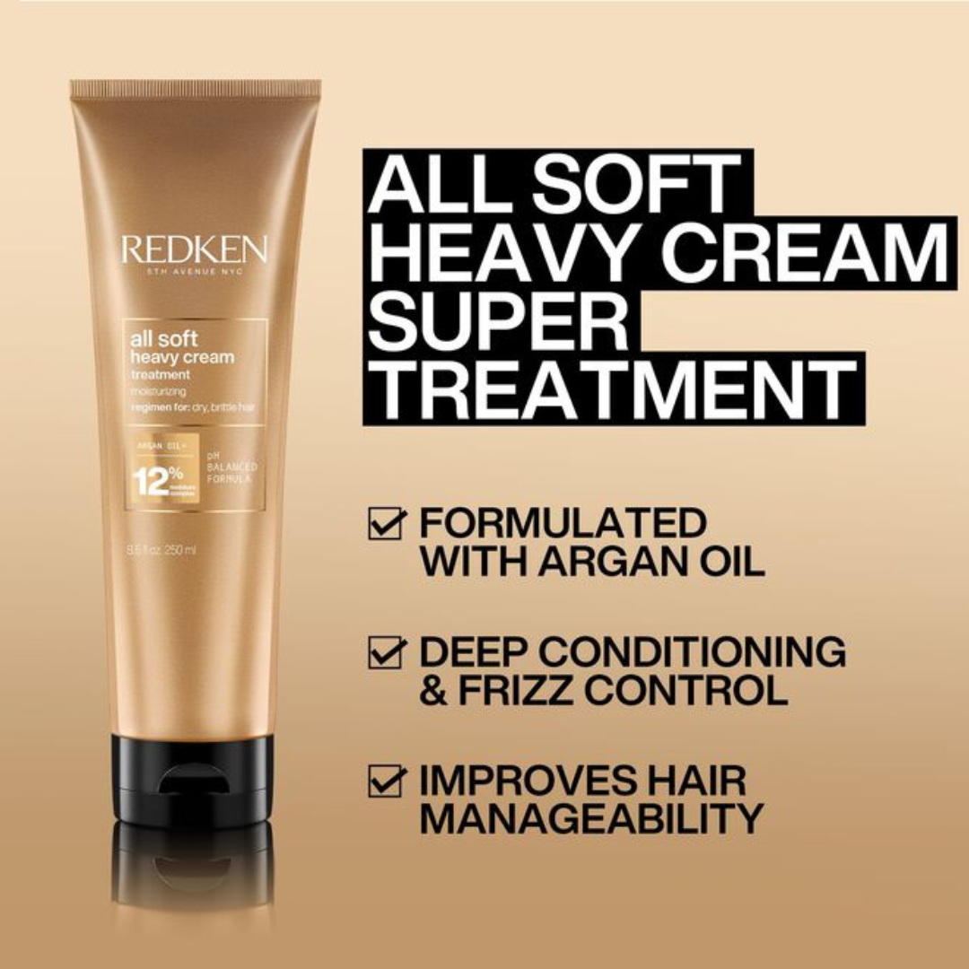Redken All Soft Heavy Cream Mask 250mL - Elluca