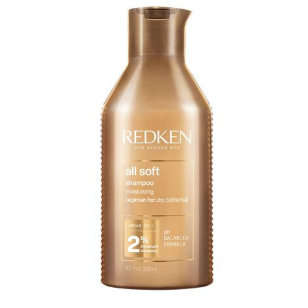 Redken All Soft Hydrating Shampoo 300mL - Elluca