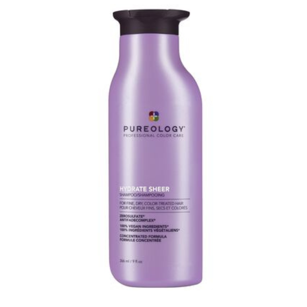 Pureology Hydrate Sheer Shampoo for Fine Hair 266mL - Elluca