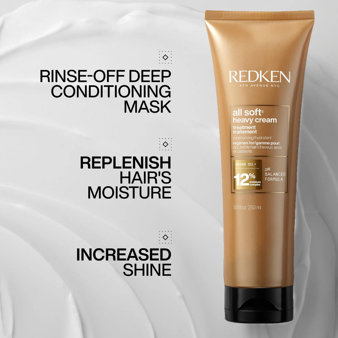 Redken All Soft Heavy Cream Mask 250mL - Elluca