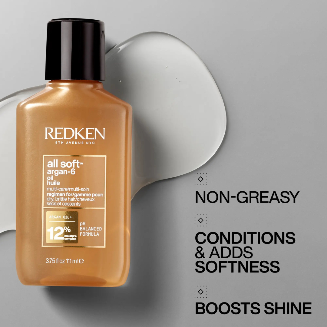 Redken All Soft Leave In Treatment Argan Oil 111mL - Elluca