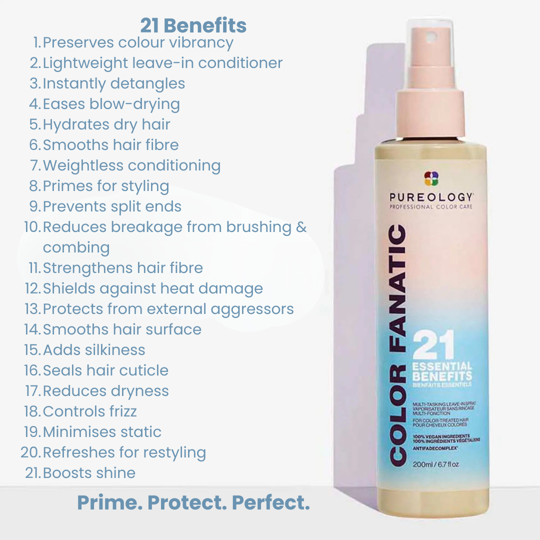 Pureology Colour Fanatic Multi-Tasking Leave-In Spray 200mL - Elluca