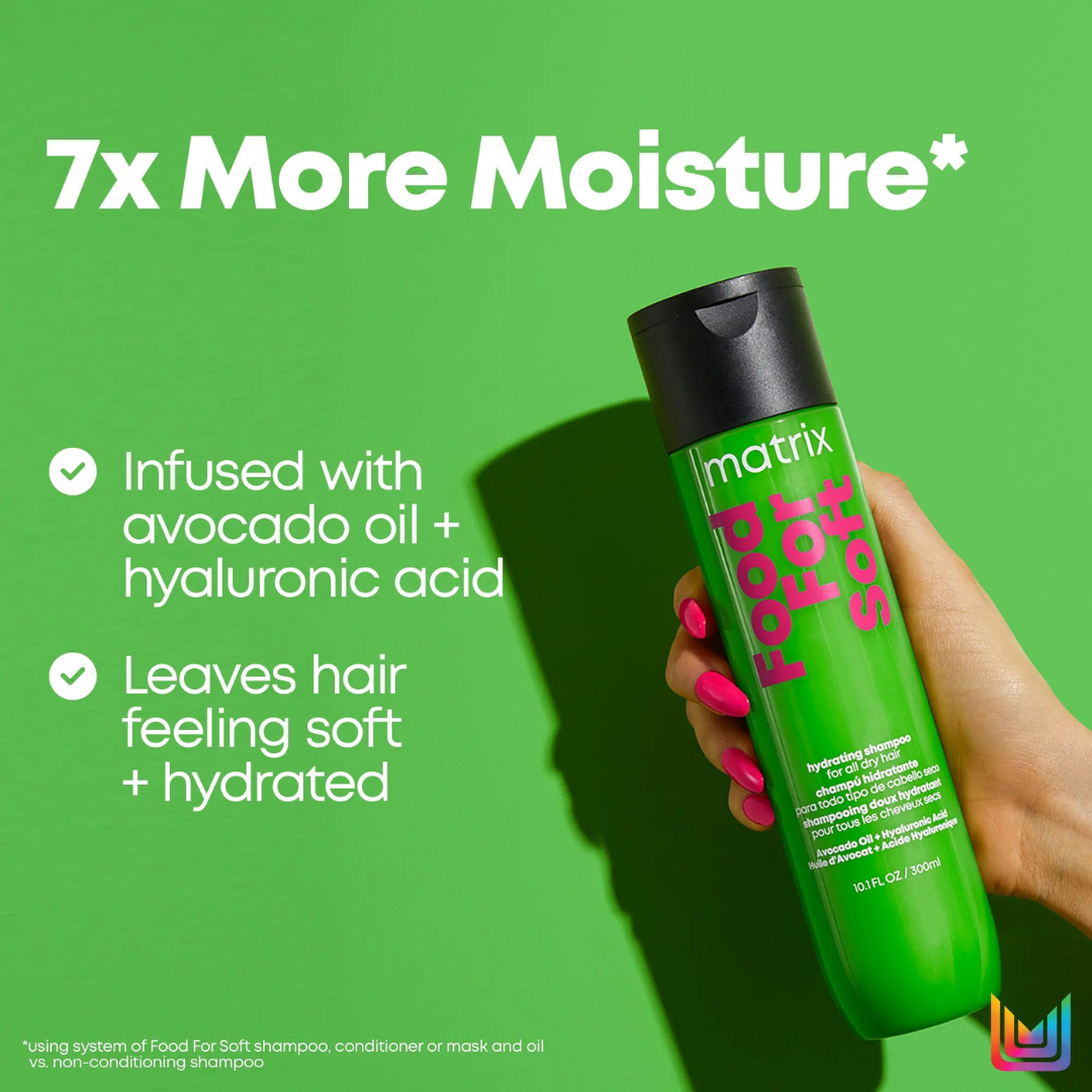Matrix Total Results Food For Soft Shampoo 300mL - Elluca