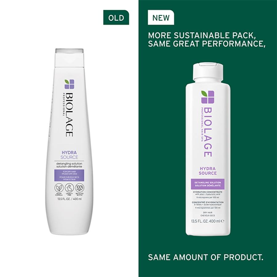Biolage Hydrasource Detangling Solution for Finer Hair 400mL - Elluca