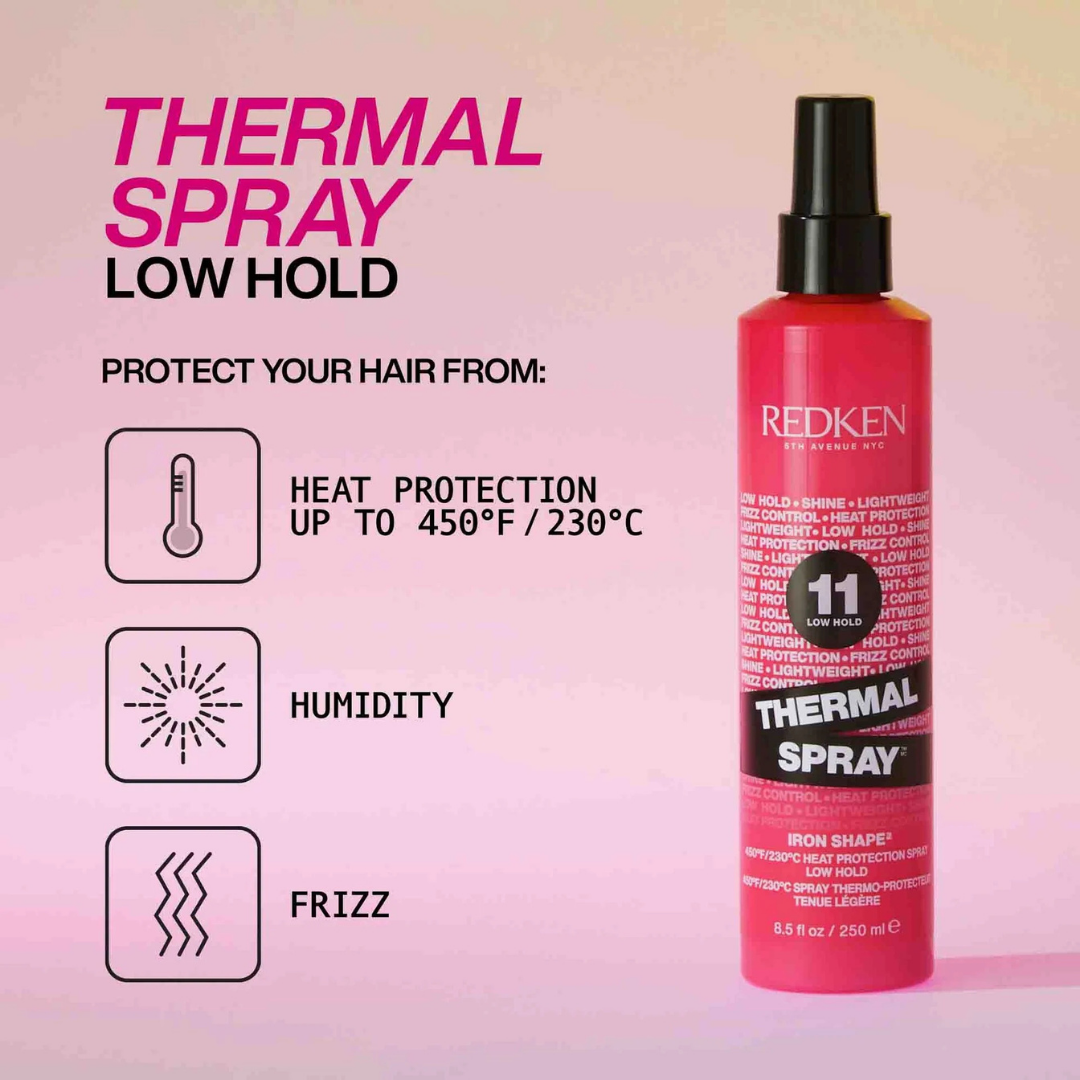 Redken Thermal Spray Low Hold 250mL - Elluca