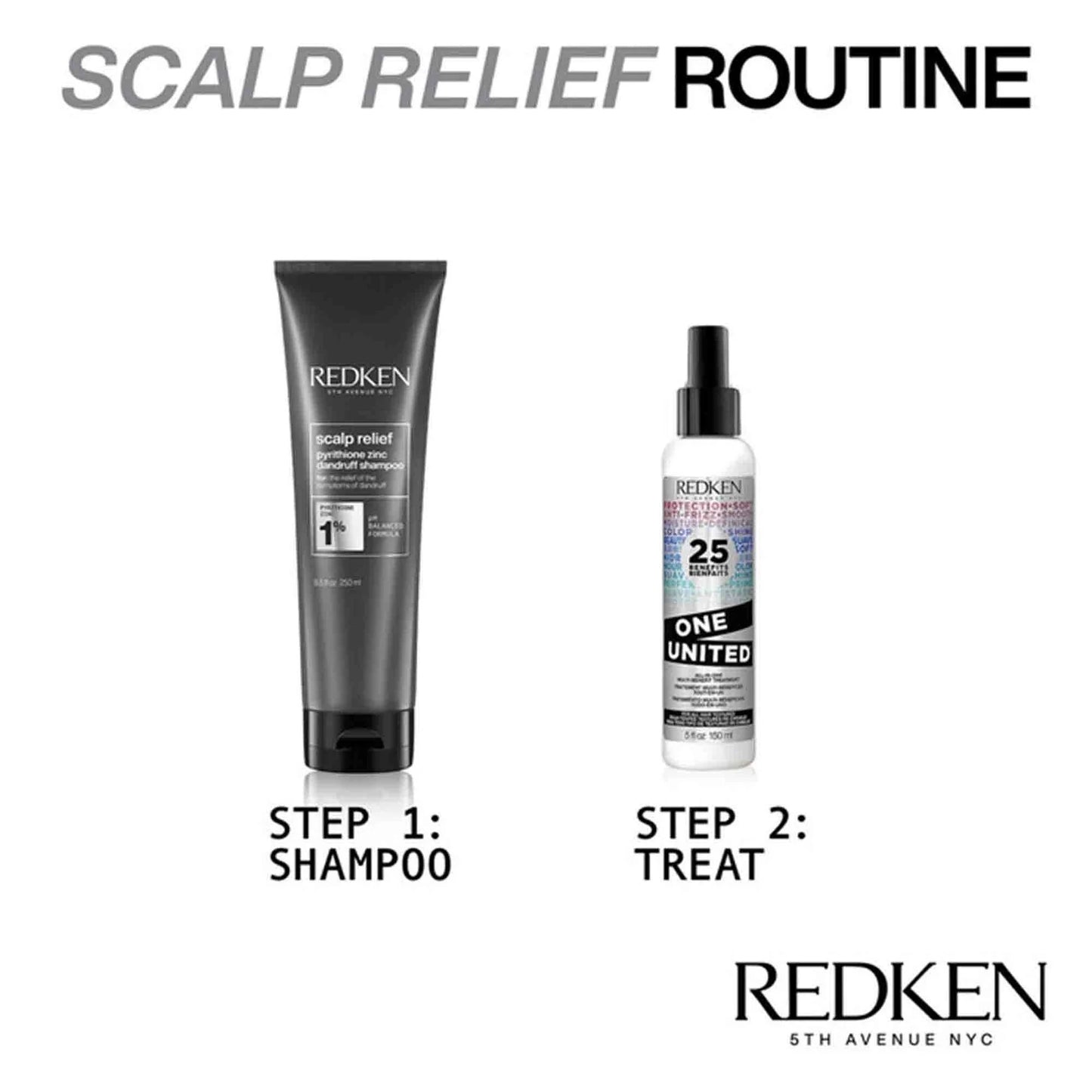 Redken Scalp Relief Dandruff Control Shampoo 250mL - Elluca