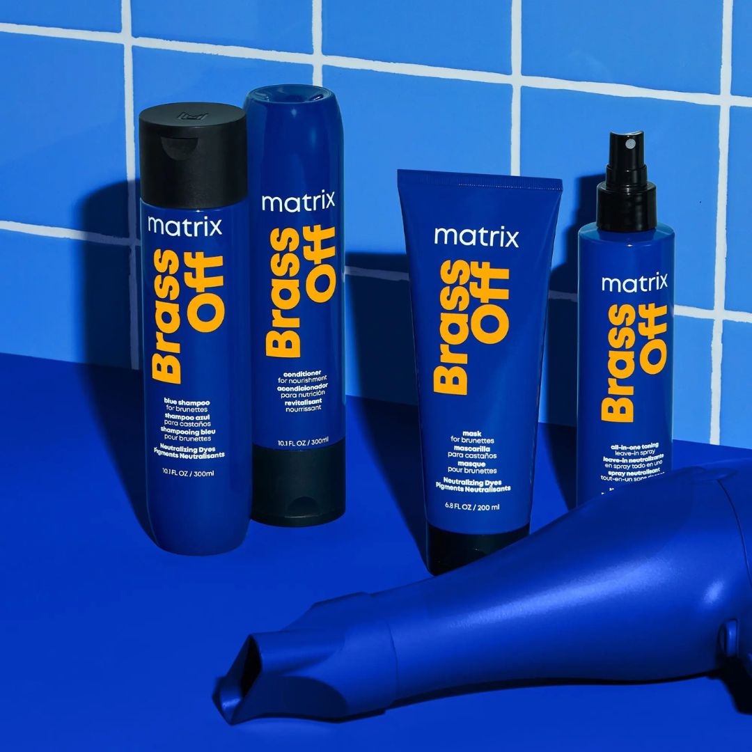 Matrix Total Results Brass Off Shampoo 300mL - Elluca
