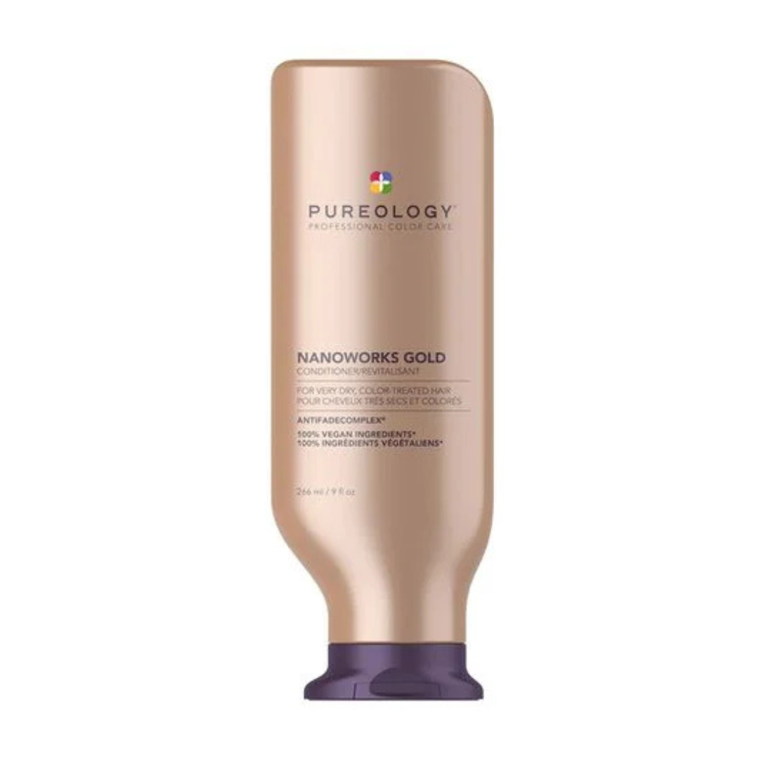 Pureology Nanoworks Gold Conditioner 266mL - Elluca