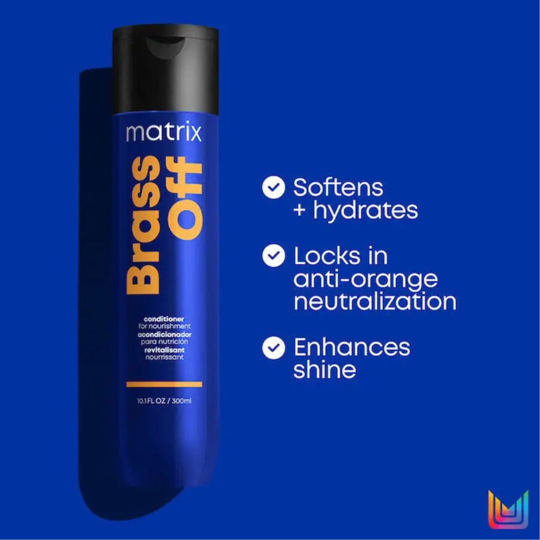 Matrix Total Results Brass Off Pigmented Conditioner 300mL - Elluca