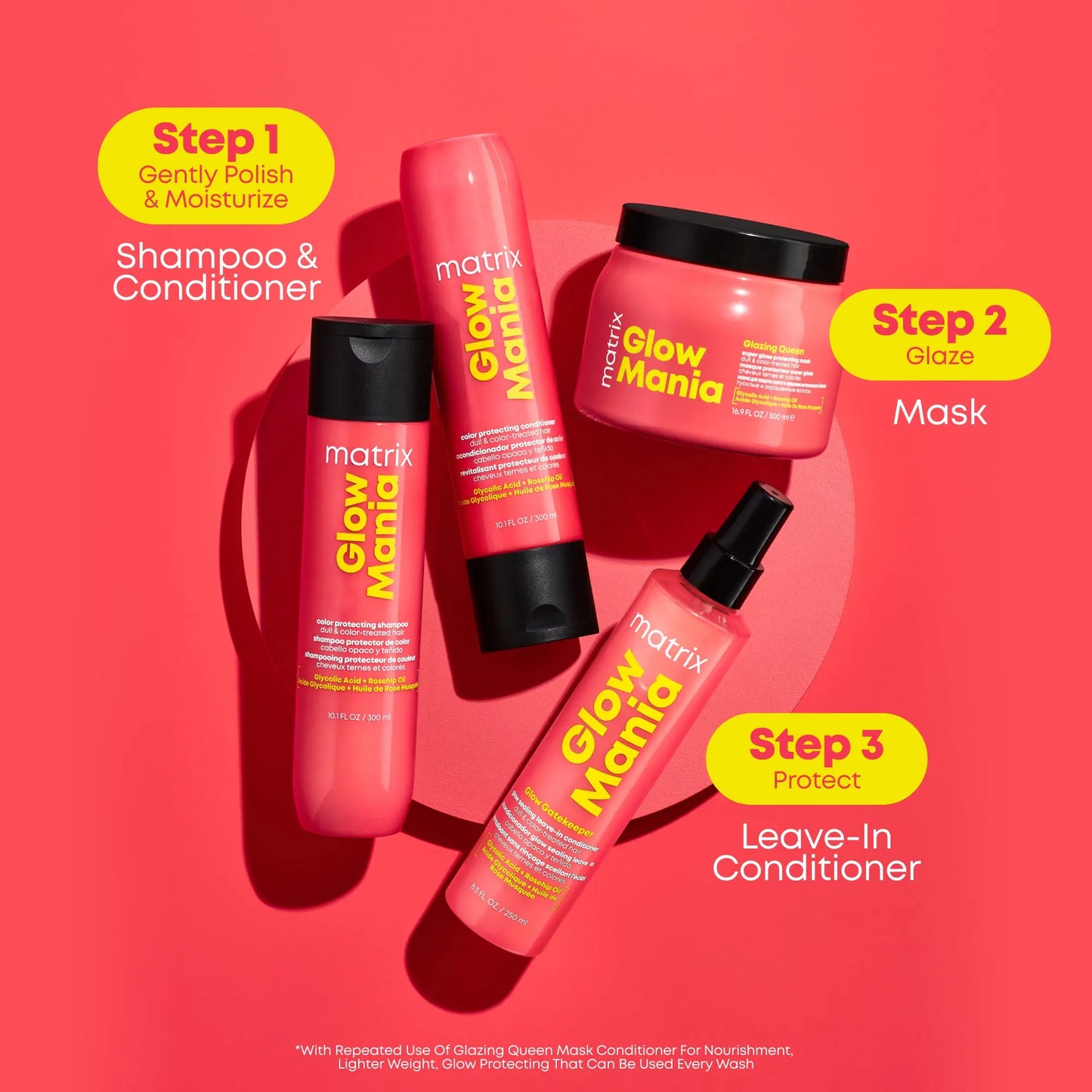 Matrix Glow Mania Conditioner 300mL - Elluca