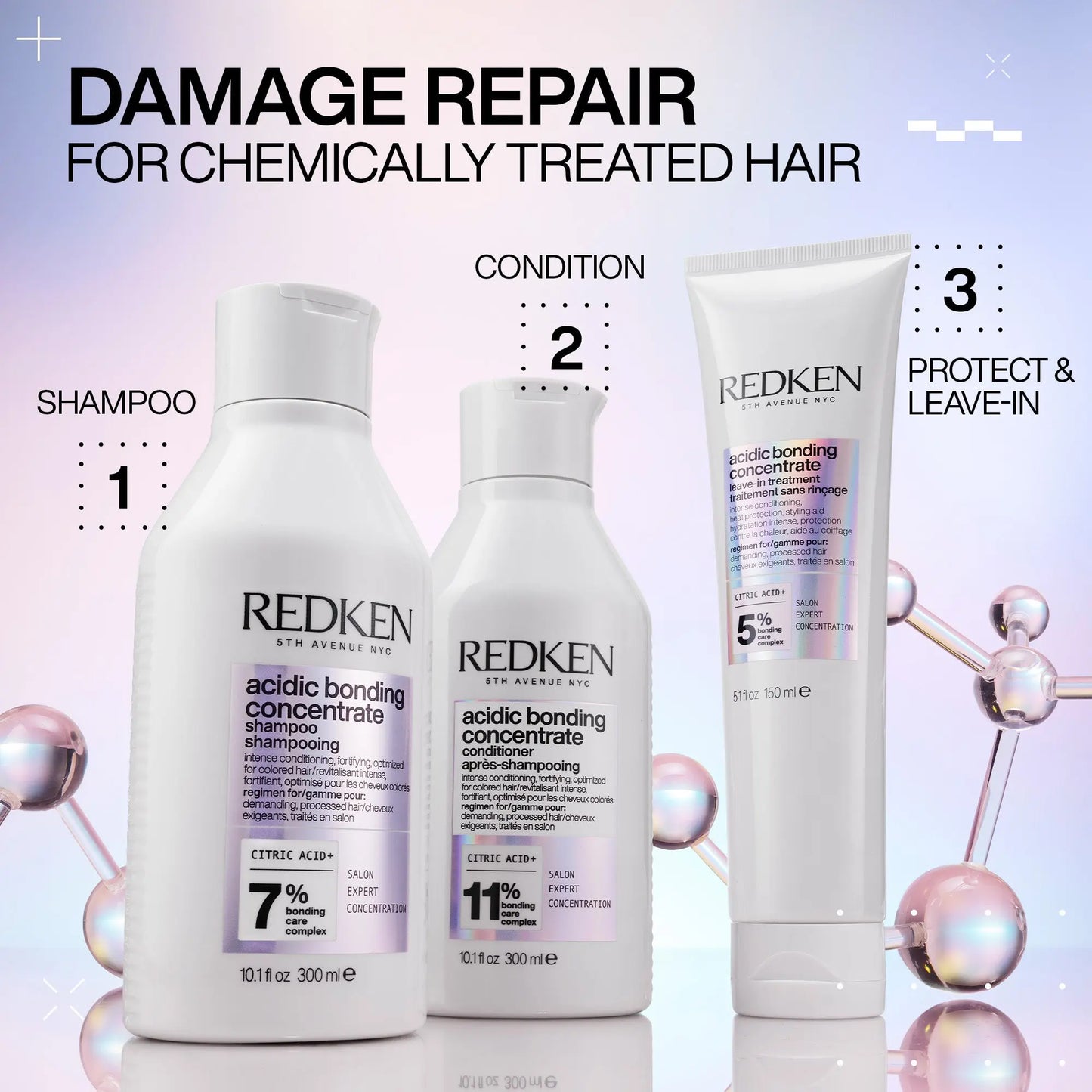 Redken Acidic Bonding Concentrate 5-Min Liquid Mask 250mL - Elluca