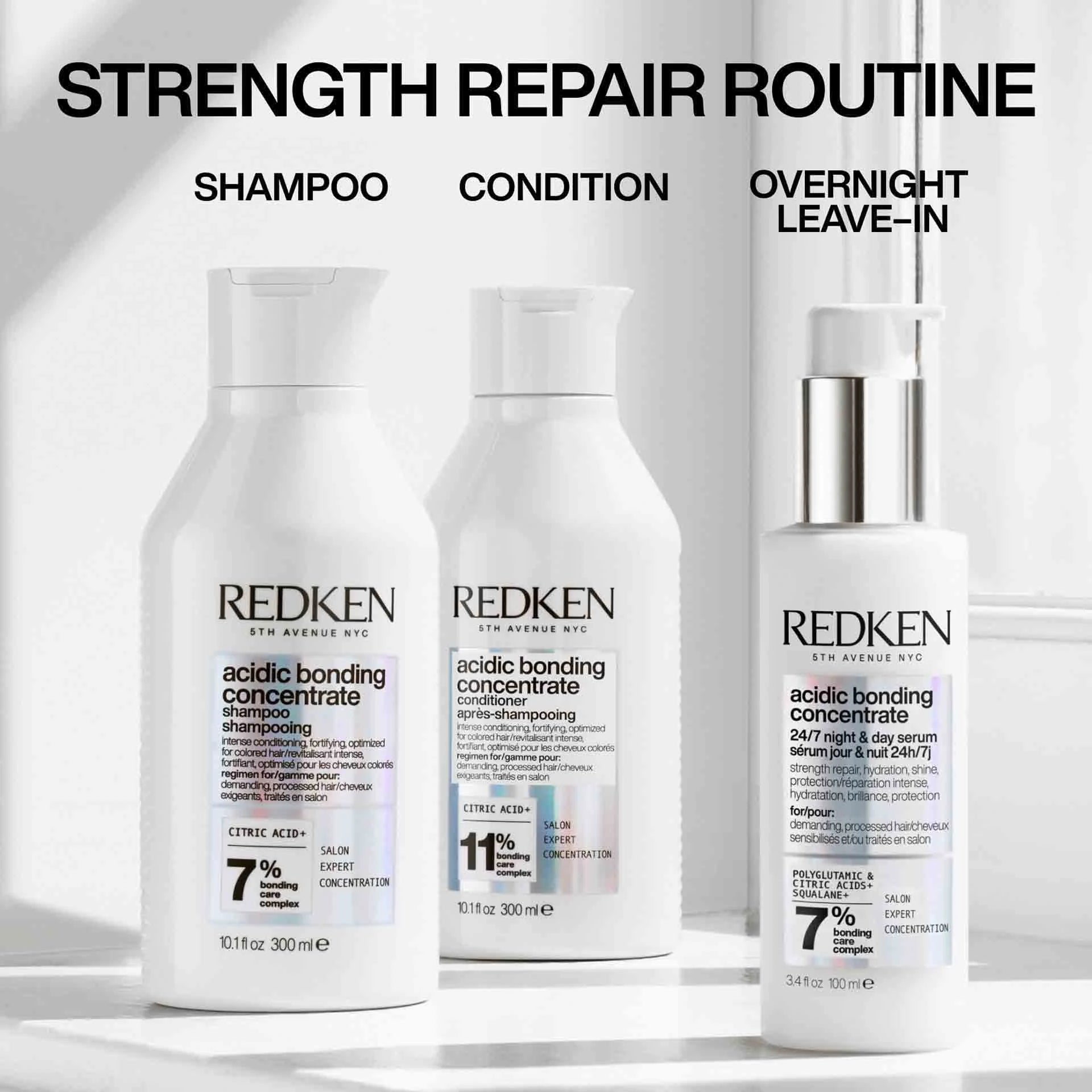 Redken Acidic Bonding Concentrate 24/7 Night & Day Serum 90mL - Elluca