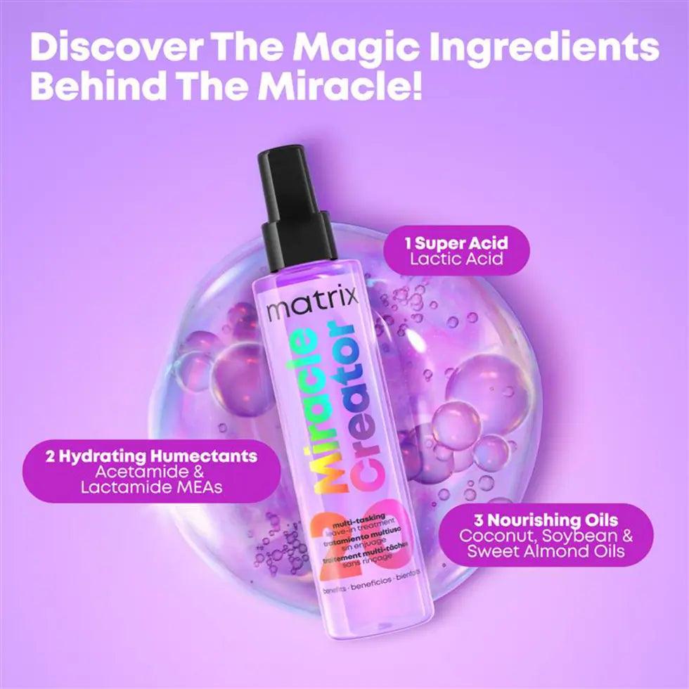 Matrix Miracle Creator Multi-Tasking Treatment Spray 200mL - Elluca